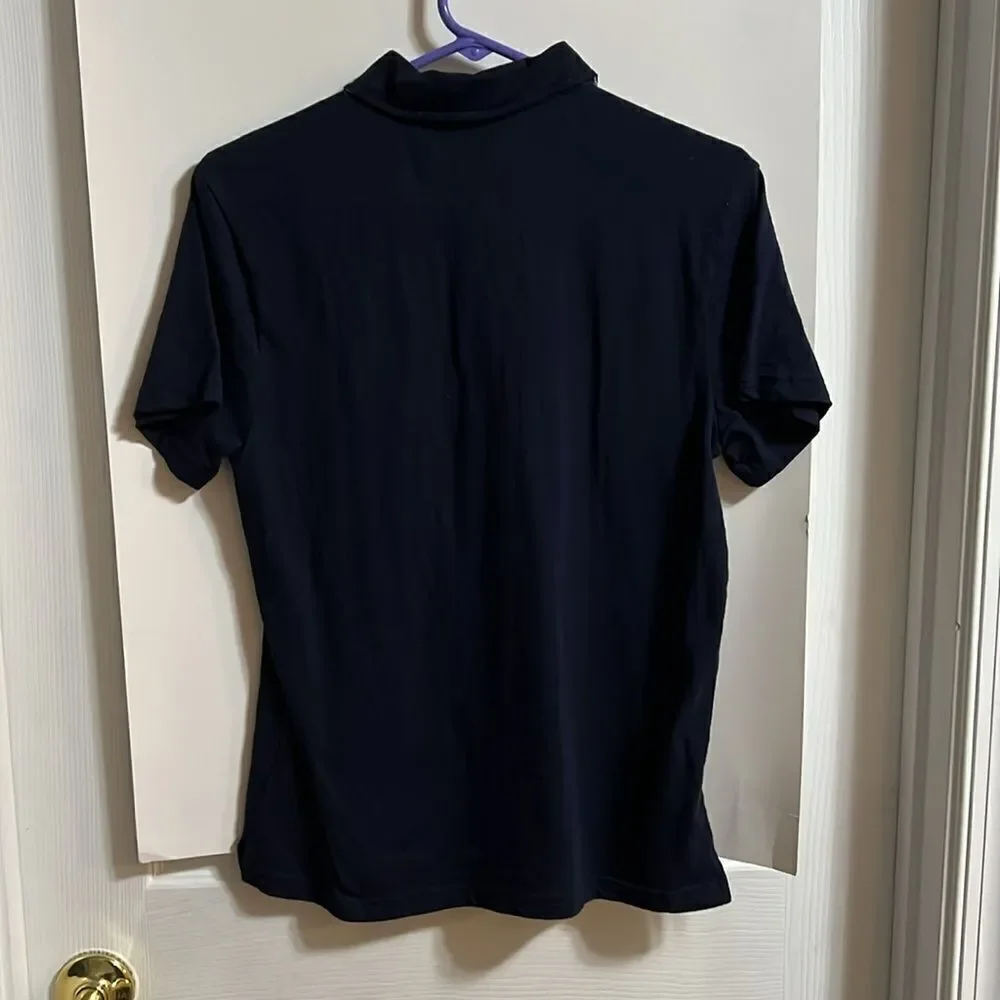 Gymboree size 14 youth boys navy blue polo.